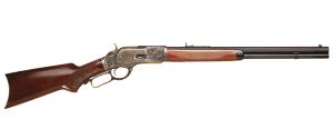 1873 Deluxe Short Rifle 44 WCF, 20" Octagon Barrel