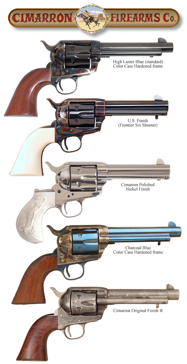 Finish Options - Percussion Revolvers - Hand Guns - PRODUCTS